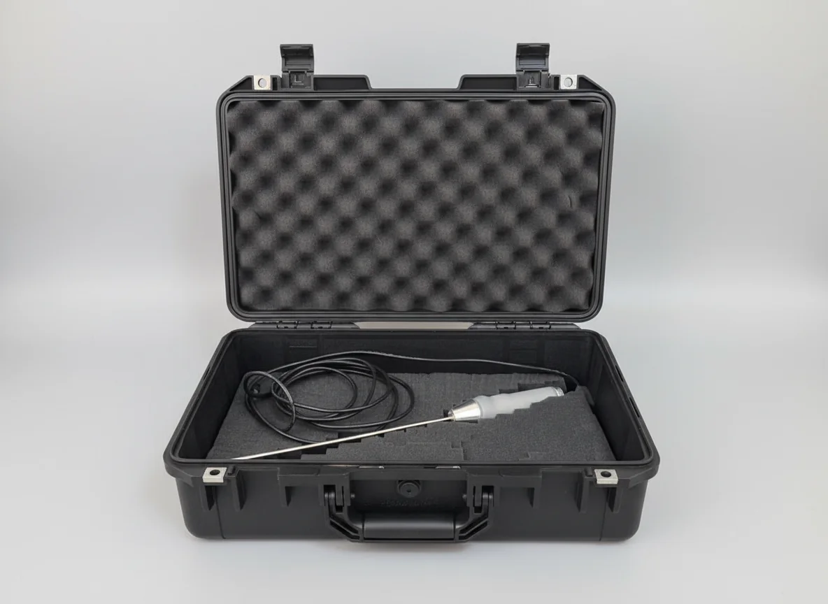 KeySuite components in their portable case